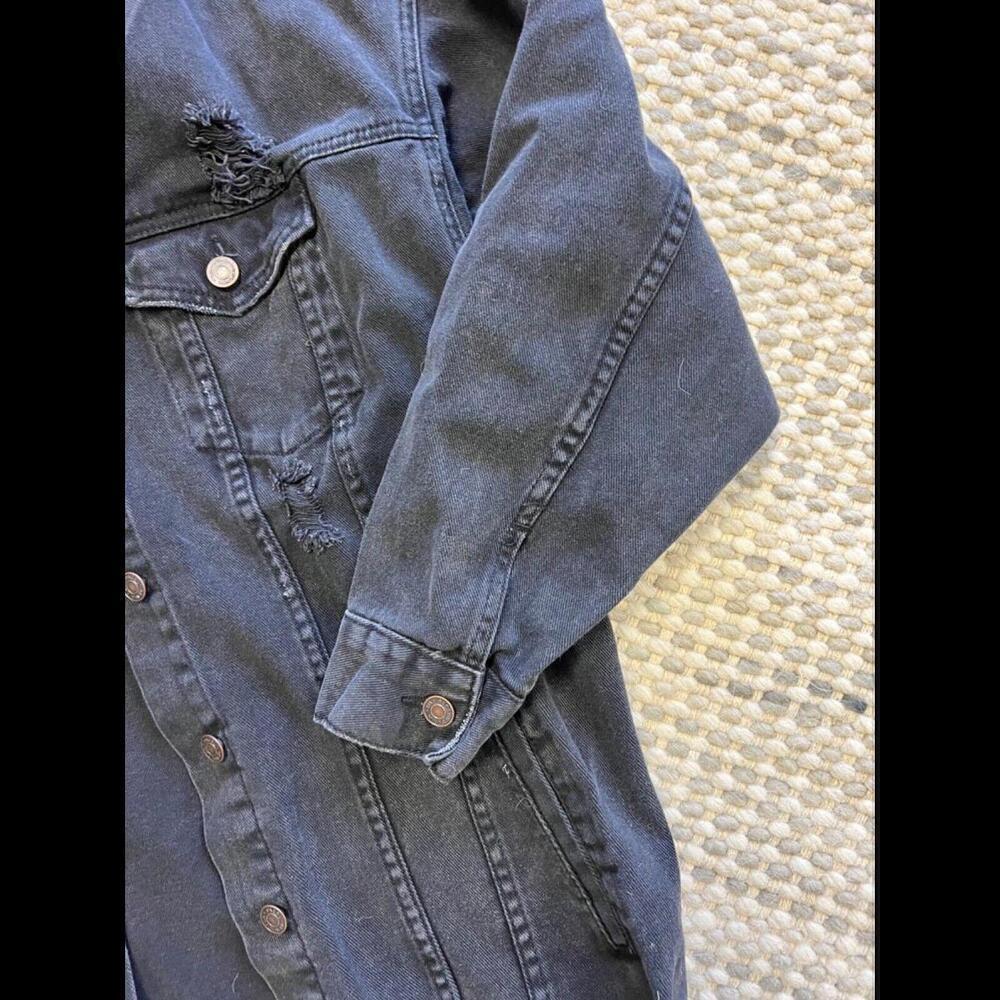 Pacsun Denim Los Angeles Embroidered Jacket Size L - Picture 3 of 7